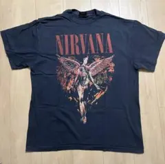 IN UTERO人体模型 ニルヴァーナ フェード加工 ロックTEE XL - メルカリ
