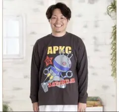 だだんだん柄長袖T大人 Mサイズ