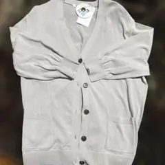 CINEMA CLUB グレー カーディガン Mサイズ