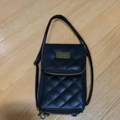 キ*ん様 ラスト1点！新品！アナスイ☆キルティング スマホショルダーバッグ
