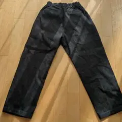 WYM ダークグレー ストレートデニム