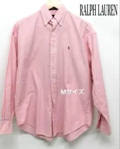 RALPH LAUREN 長袖シャツ ピンク コットンのサムネイル