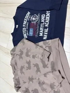 トレーナーセット ネイビー・ベージュ