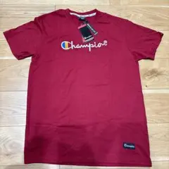 champion チャンピオン　半袖Tシャツ　ロゴ刺繍　赤　XL　新品タグ付き