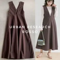 アーバンリサーチロッソ 2WAY フレアジャンパーワンピース ジャンパースカート