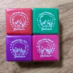 ゴールデンボンバーイラストスタンプ4個セット未開封品