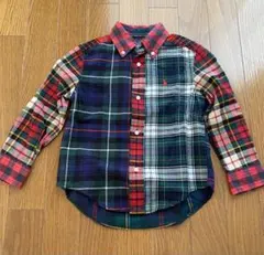 ポロ　ラルフローレン　キッズチェックシャツ