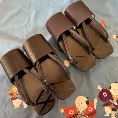 ブラックフォーマル　草履2点