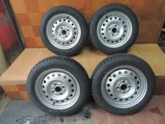 A261　155/65R14　ダンロップ　スタッドレス　4本　2021年製のサムネイル