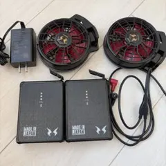 スナップオン 卓上扇風機 黒 LED CLOCK FAN - メルカリ