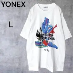 希少✨ヨネックス ヴィンテージ Tシャツ95【L】90s グラフィック カラフル