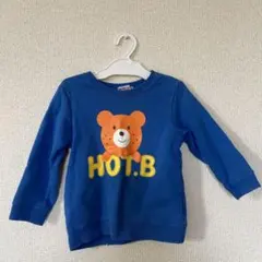 HOT BISCUITS クマプリント トレーナー 100cmのサムネイル