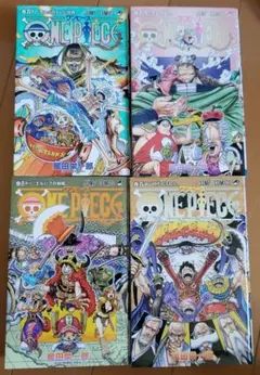 ワンピース 初版セット 104巻以外シュリンク付112 113 114巻 4冊