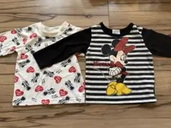 ミニーマウス Tシャツ 2枚セット