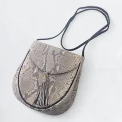 パイソン ショルダーバッグ