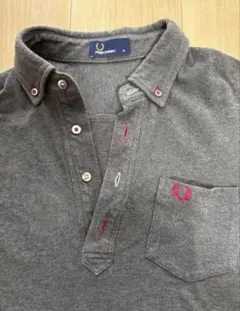 Fred Perry グレー ポロシャツ 半袖