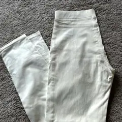 ストレッチスキニーパンツ ホワイト LL