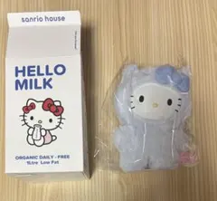 sanrio house フラッフィー ハローキティ チャーム 水色 SODA