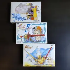 い*こ様 ファイナルファンタジー1・2・3【ファミコンソフト3本セット】
