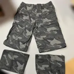 迷彩グレー Mサイズ ショートパンツ