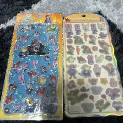 ズートピアプチドロップステッカー・コットンパフィー2枚セット