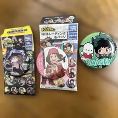 僕のヒーローアカデミア　キャラクターバッジ3個
