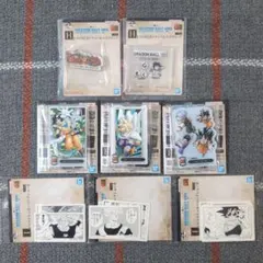 一番くじ　ドラゴンボール　40th　其のニ アクスタ　ロゴ　ステッカー　合計8点