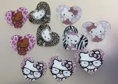 ハローキティ アクリルキーホルダー10個セット