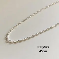 新品 イタリア製 シルバー925 スネークチェーンネックレス 50cm - メルカリ