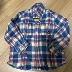 DOUBLE.B チェックシャツ 90㎝