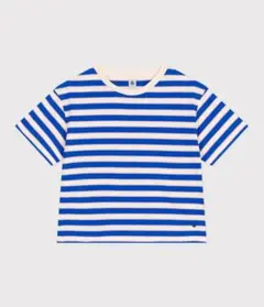 プチバトー 半袖Tシャツ　ボーダーのサムネイル