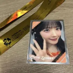 CUTIE STREET川本笑瑠 4周年 カワラボ クリアトレカ　銀テープ