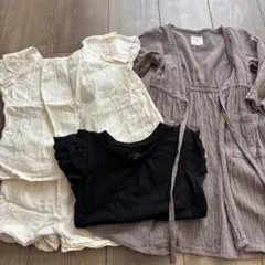 子供服　まとめ売り　95 セットアップ　はおり　Tシャツ　バースデイ　女の子のサムネイル