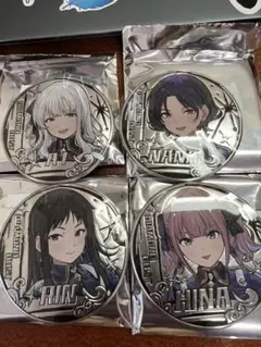 ガールズバンドクライ 大型缶バッジ ダイヤモンドダスト 4人セット 上海限定