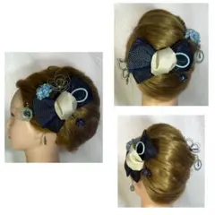 和装髪飾り　Y91ピアス　着物　成人式振袖　祭り　浜松祭り　浴衣　卒業式