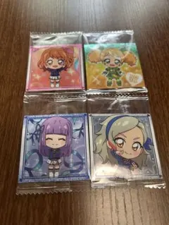 にふぉるめーしょん アイカツ シールウエハース 4枚セット