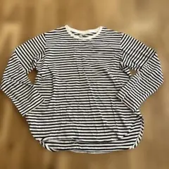 ストライプ 長袖Tシャツ