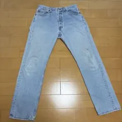 90s USA製 Levi’s 501 W32 1995年製 アイスブルー