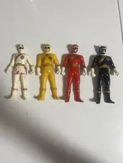 百獣戦隊ガオレンジャー ソフビ フィギュア 4体セット