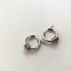 新品　両耳　ノーブランド　シルバー925 16mm ヤマト着用　登坂着