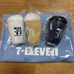 セブンイレブン　くじ　トートバッグ&ぬいぐるみチャーム3個セット