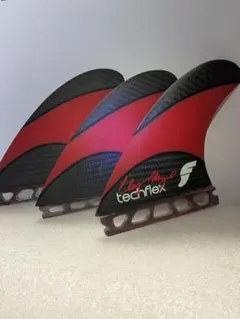 techflex 5フィン レッド/ブラック クレイマルゾ techflex 5フィン レッド/ブラック クレイマルゾ