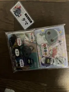 教育番組 ほめほめカフェ タマ トレーディングネームプレート風バッジ