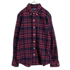 Gymphlex ジムフレックス 14 メンズ ネルシャツ チェック 長袖シャツ