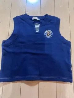 ミキハウス ネイビー タンクトップ 90