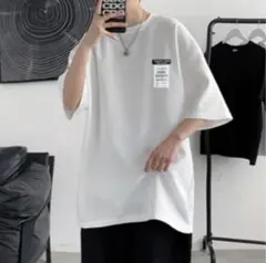 ⭐️ビッグサイズTシャツ メンズ半袖 ワッフルTシャツ 通気 速乾 M