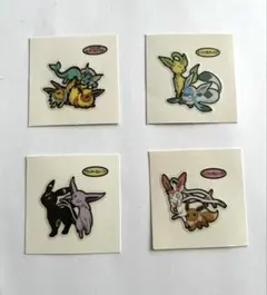 平成レトロ　ポケモンシール　デコキャラシール ブイズ イーブイ