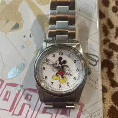 Disney ミッキー＆ミニー 腕時計 ブラウンレザーベルト 204/500 - メルカリ