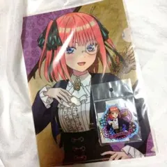 五等分の花嫁 二乃 スチームパンク クリアファイル ステッカー セット