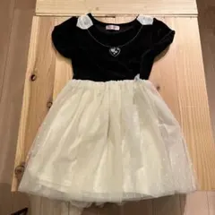 ベロア　シースルーレース　チュニック　130